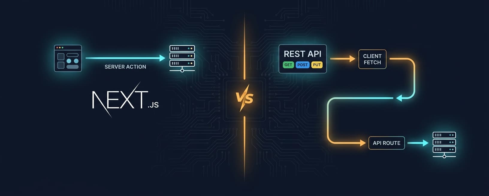 Next.js Server Actions vs Traditional REST APIs: When to Use Each